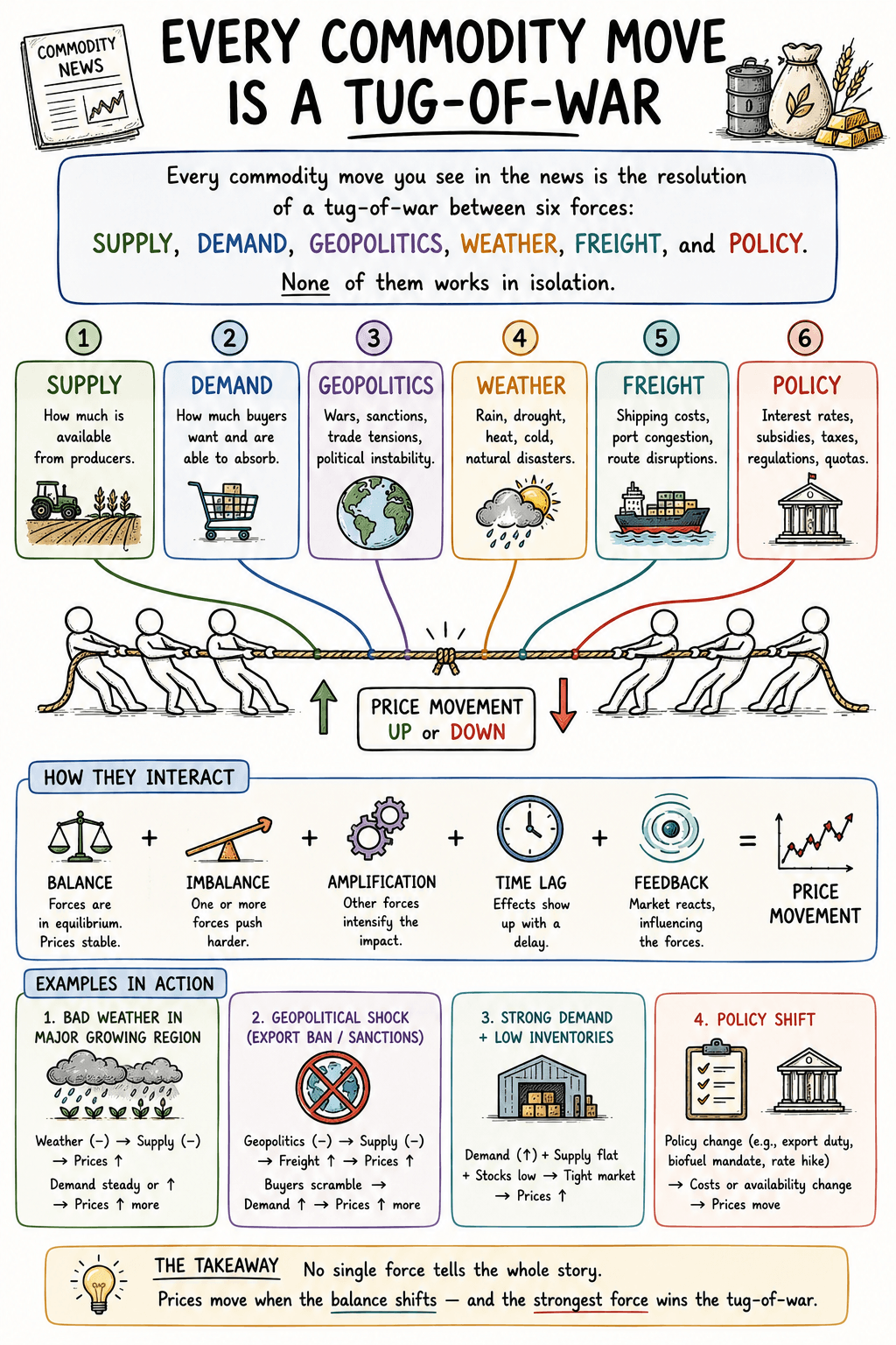 The Biggest Price Drivers — infographic