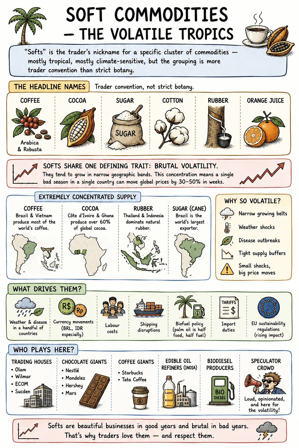 Soft Commodities — The Volatile Tropics