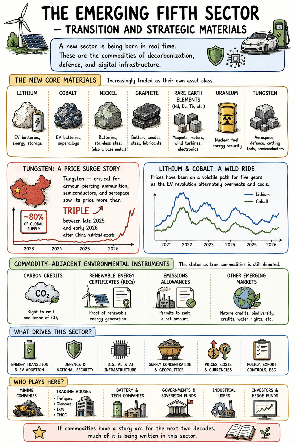 The Emerging Fifth Sector — Transition and Strategic Materials